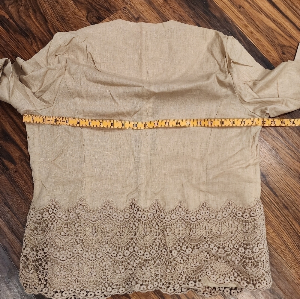 Coldwater Creek Linen Blazer - Picture 13 of 13